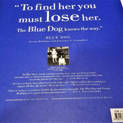 Lot #96  BLUE DOG by George Rodrigue - autographed, slip-cased copy