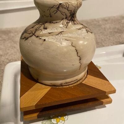 Navajo artist signed pottery pieces