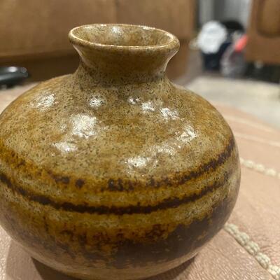 Vintage Pottery craft bud vase