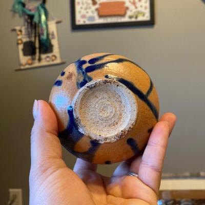 Mid century pottery planter