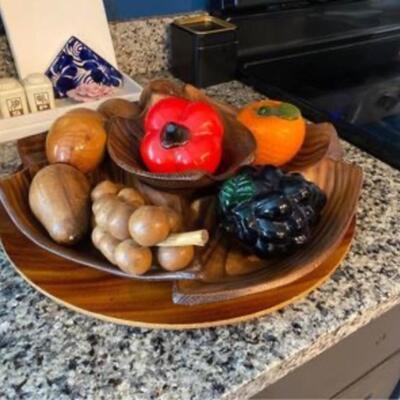 Authentic Mid Century serving tray