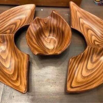 Authentic Mid Century serving tray