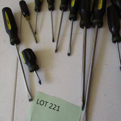 Tools--various screwdrivers
