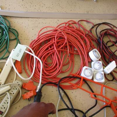 Extension Cords/Power Strips/Timers/Lights