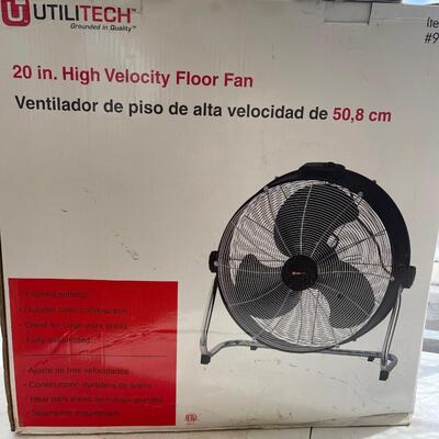 885 20â€ High Velocity Floor Fan