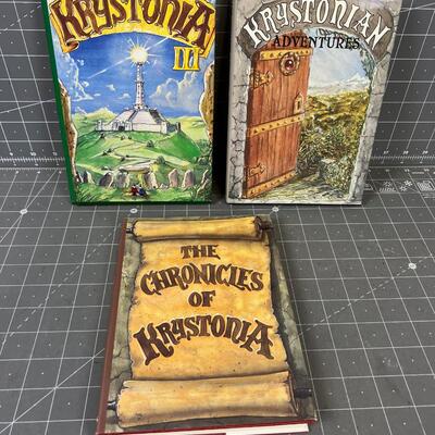 3 Krystonia Books 