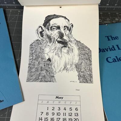 David Levine Calendars from the 70's 