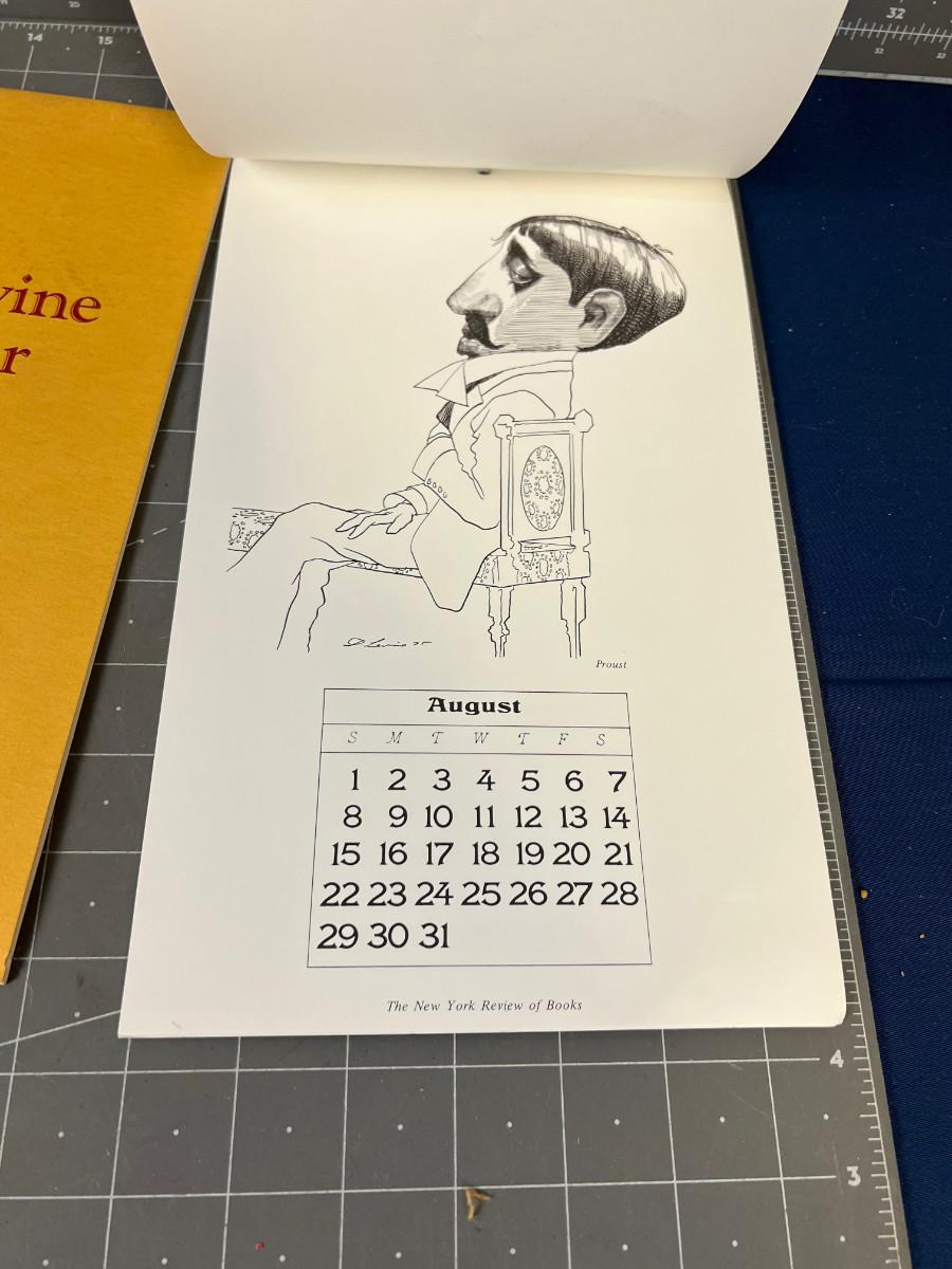 David Levine Calendars from the 70's
