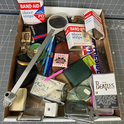 Tray full of Misc. Junk Drawer Clean Out 