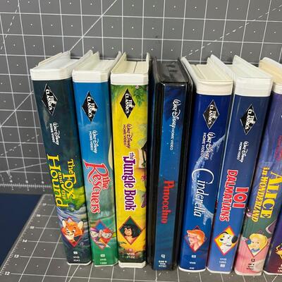 14 Disney VHS Black Label and others