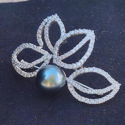 Tahitian Pearl Pin