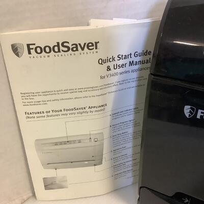 Lot 876. Food Saver System with Bags