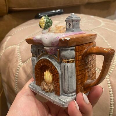 Vintage ceramic teapot