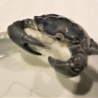 Lot #101    Vintage Royal Copenhagan China Bowl - Crab/Fish motif