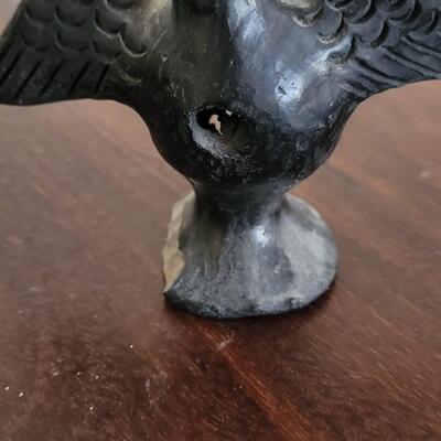 Lot 85: Vintage Oaxaca Barro Negro Pottey Bird Whistle