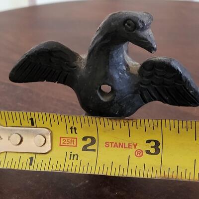 Lot 87: Vintage Oaxaca Barro Negro Pottery Bird Whistle #2