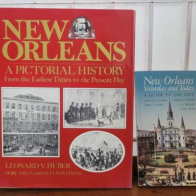 Lot 104: (2) Books about New Orleans