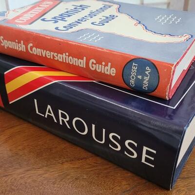 Lot 121: Spanish Dictionary & Conversational Spanish Books