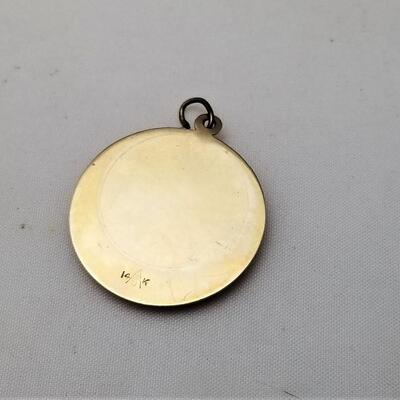 Lot #112  14kt Gold Charm - San Francisco Trolley Car