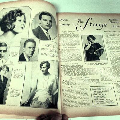Antique 1927 Motion Picture Magazine