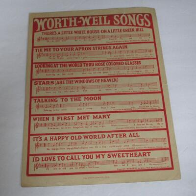 1927 Hoosier Sweetheart Sheet Music