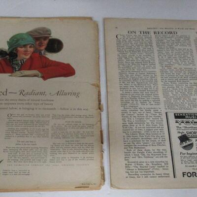 1927 Motion Picture Magazine and April 1935 Song Hit Folio
