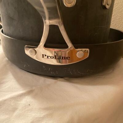 7-piece Proline Tools of the Trade set of pots, hard anodized nonstick