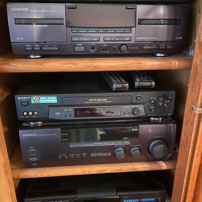 Kenwood digital stereo component system with record table
