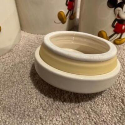 Vintage Mickey Mouse Disney canister set