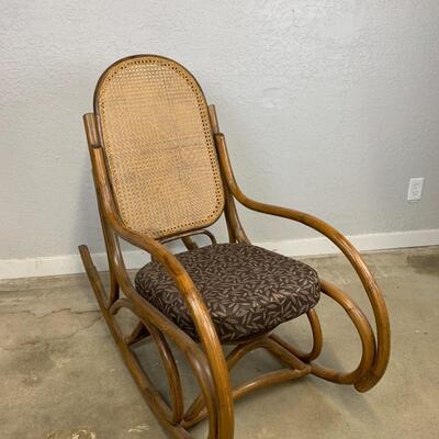 #13 GORGEOUS Wicker Rocking Chair