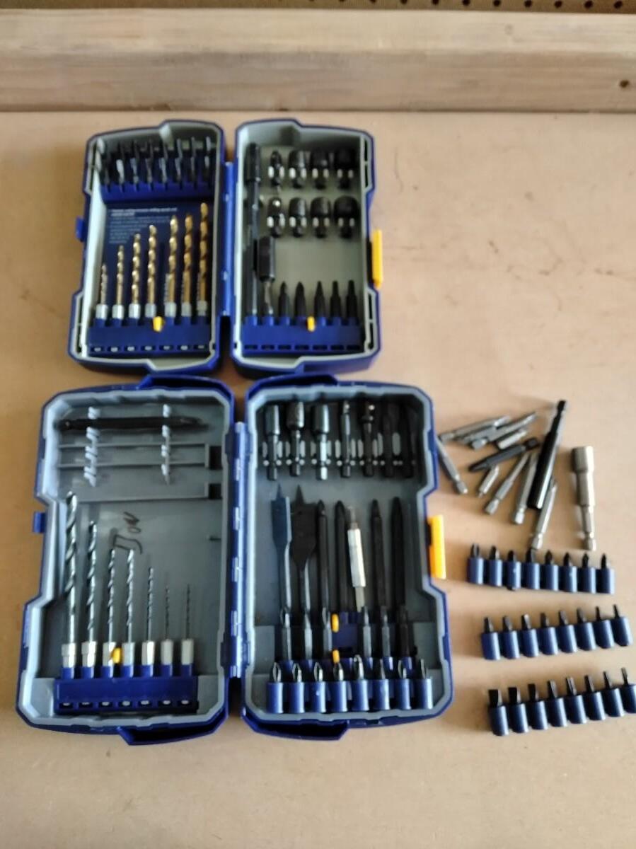 LOT 250 KOBALT DRIVER BIT SETS