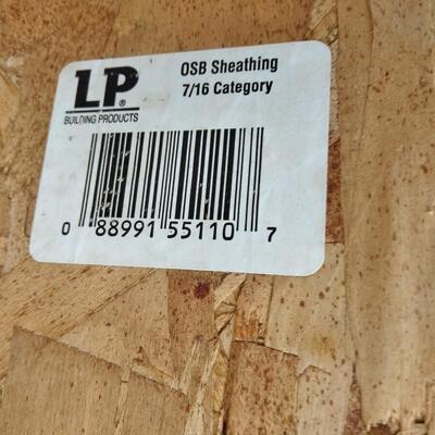 LOT 89 OSB SHEATHING 4'X8' AND TWO PIECES 39