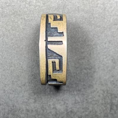 Southwestern Sterling Silver Band