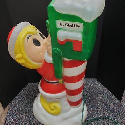 S. Claus Mailbox Blow Mold