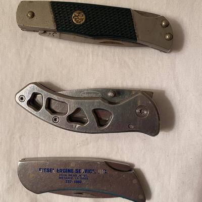 Lot of 3 vintage knives