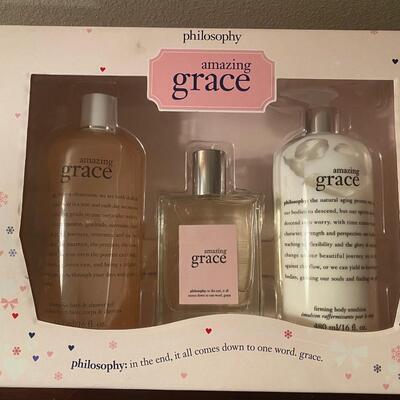 Lot of Amazing Grace products by Philosophy