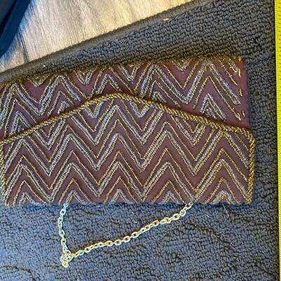 Vintage beaded clutch