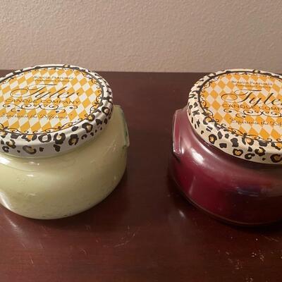 Lot of two Tyler candles, NEW