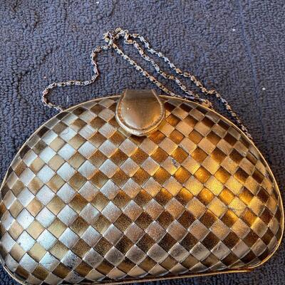 Vintage Delill Gold purse