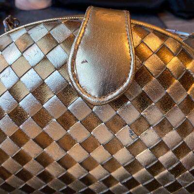 Vintage Delill Gold purse