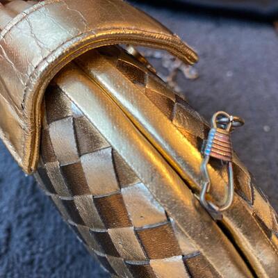 Vintage Delill Gold purse