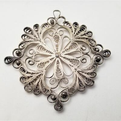 Lot #120  Russian Snowflake Ornament in original Box