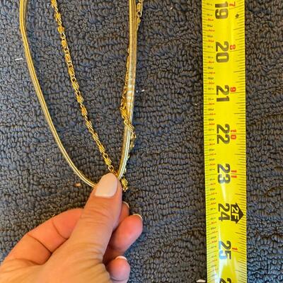 Vintage gold Whiting and Davis handbag