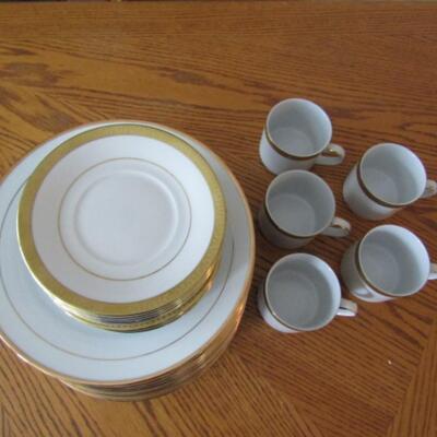 Gold Rimmed China