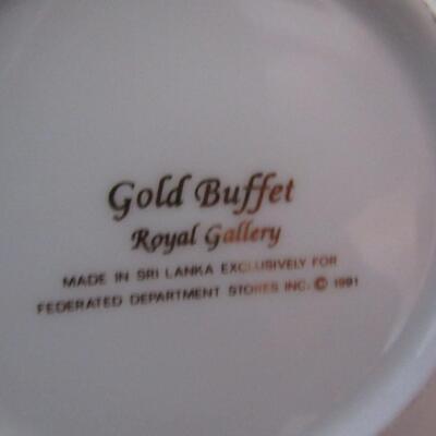 Gold Rimmed China