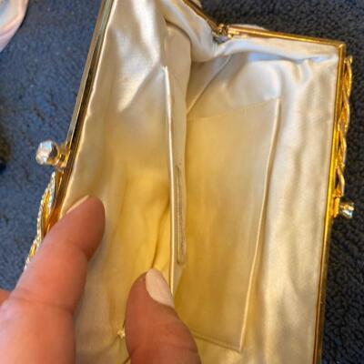 Vintage white intricate beaded In france