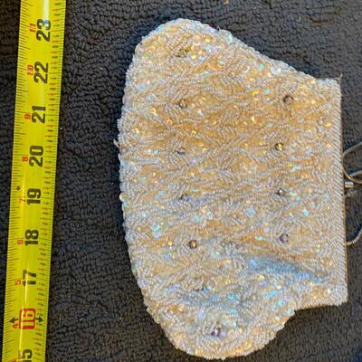 Vintage intricate beaded handbag