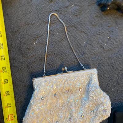 Vintage intricate beaded handbag