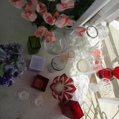 Assortment of Glass Pieces