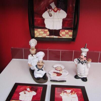 Assortment of 'Chef' Themed Kitchen Accessories